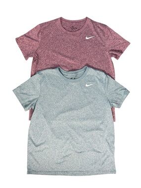 Women's Pair of The Nike Tee Dri-Fit Tees Gym Workout Gear Casual Tops Medium